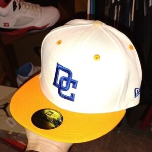 New Era White Fitted Cap